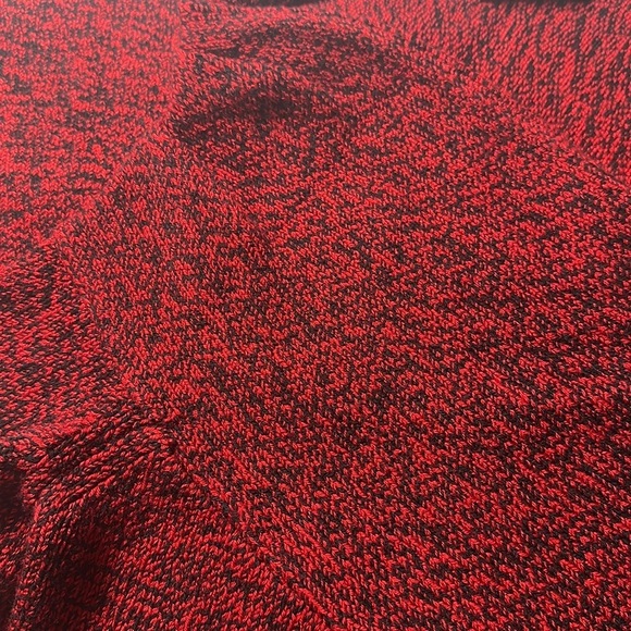 Zara Red and Black Knit Sweater Dress - Picture 8 of 12